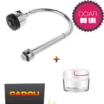 Duza Flexibila pentru Baterie Chiuveta + CADOU Tocator Manual pentru Legume cu Snur