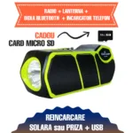 radio lanterna boxa bluetooth