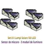 lampi solare cu senzor de miscare