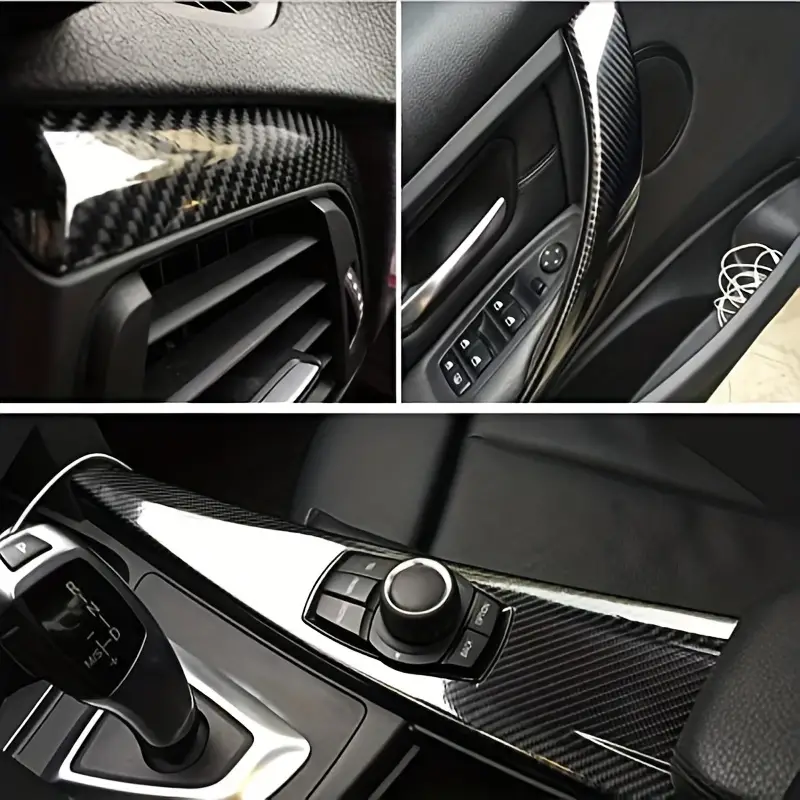 Banda adeziva Carbon 5D, 5x300cm, Protectie, Tuning Auto, Interior sau Exterior_