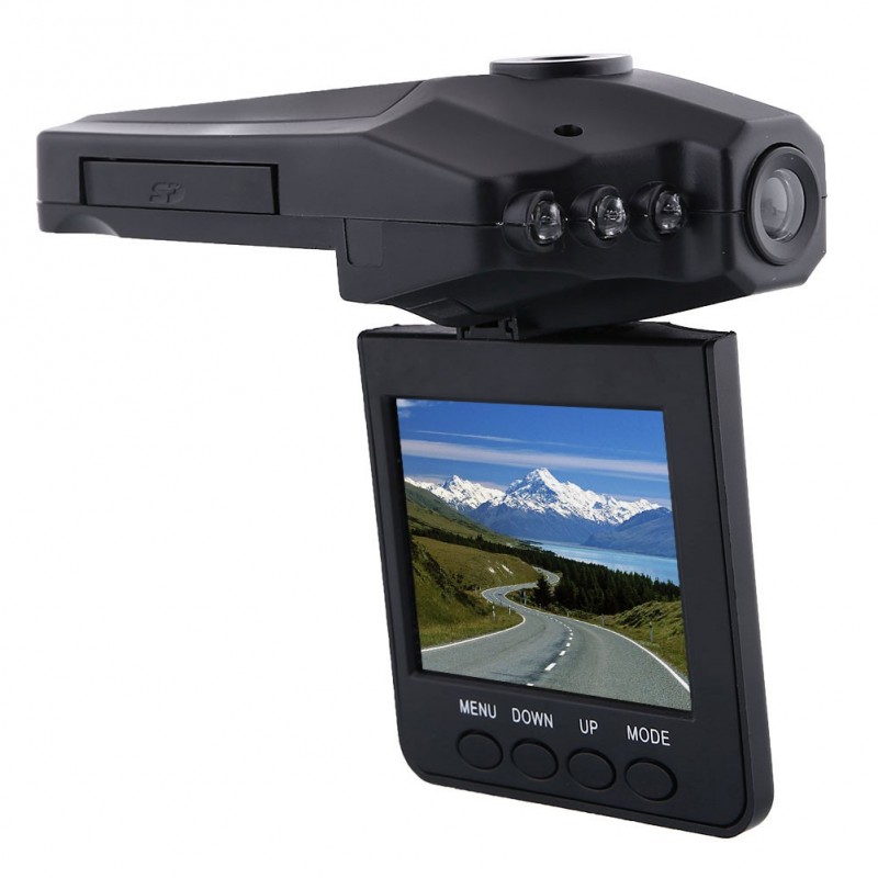 Camera-Video Auto cu Inregistrare HD, DVR Si Display 2,5 Inch, USB, Card SD + CADOU Card 32GB