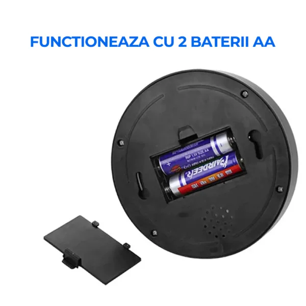 Camera supraveghere video FALSA, interior-exterior cu LED, indicator rosu---