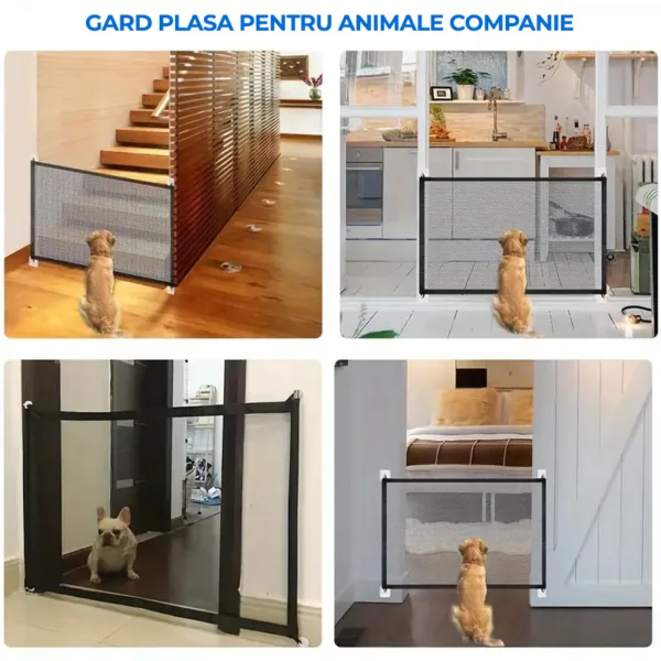 Gard-Plasa, Usa, Bariera Siguranta, Caini, Animale de Companie