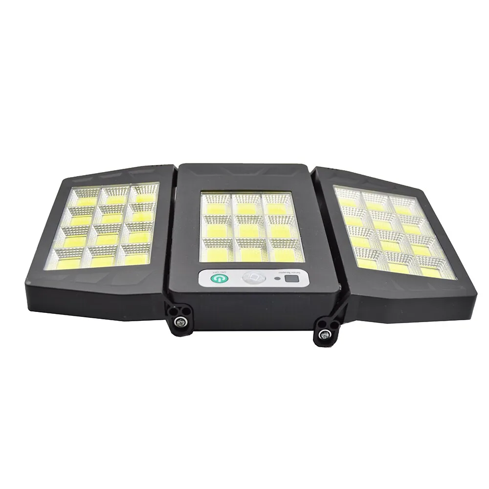 Lampa Solara 324LED, Senzor De Miscare, Protectie IP67, Waterproof, Exterior, Negru–