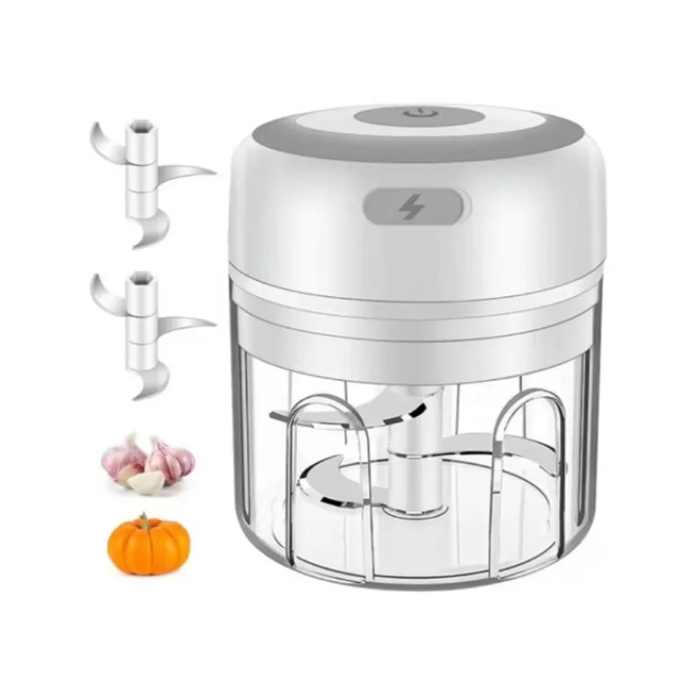 Mini Tocator Electric pentru Legume, Fructe, Usturoi-