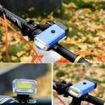 Pachet Far LED 5W + Stop pentru bicicleta