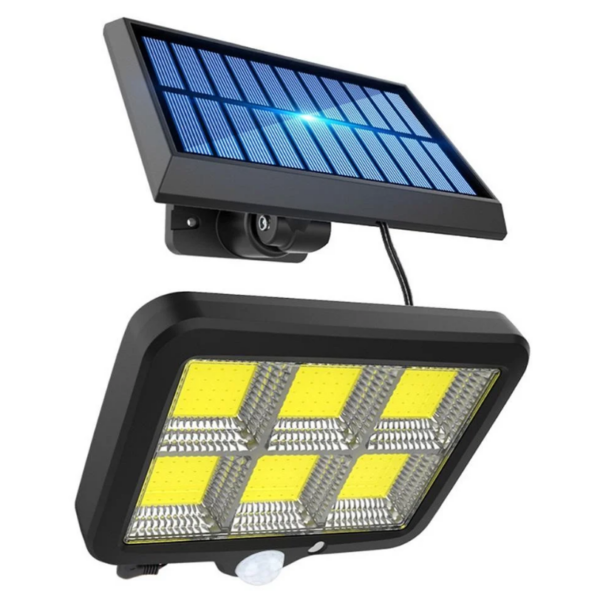 Pachet 6 x Lampi Solare 50W - 96 LED---COB, cu PANOU SOLAR MOBIL - RELOCABIL