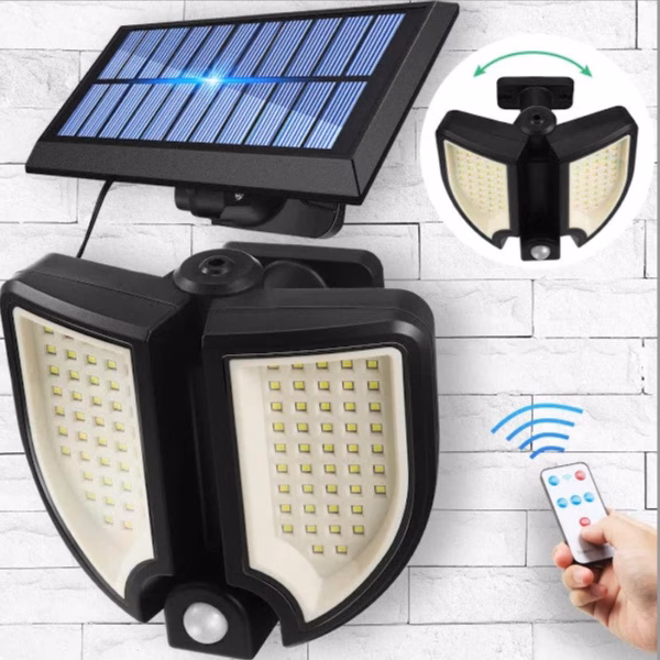 lampa solara cu telecomanda